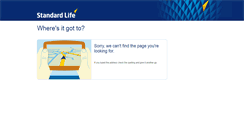 Desktop Screenshot of portal.standardlife.com
